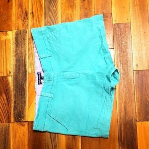 Simply Southern aqua shorts